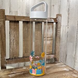 Starbucks Florida You Are Here Series Collection Glass Water Bottle 18.5 Oz 2015